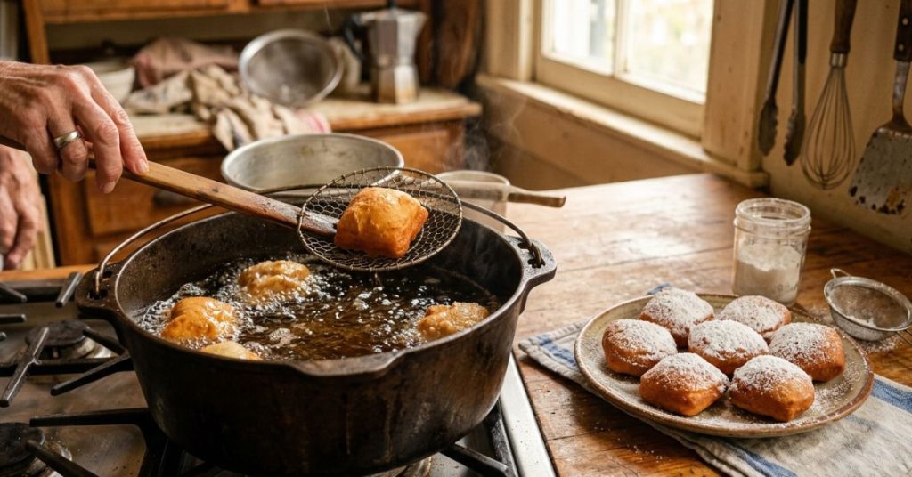 Beignets Laurent Mariotte révèle la recette de sa grand mère