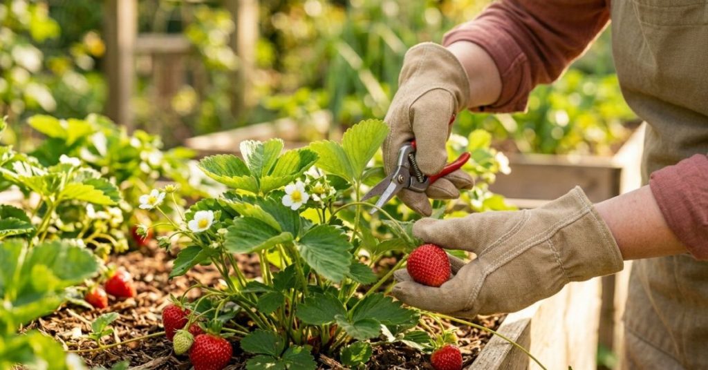 Fraisiers le geste crucial de mai pour doubler sa récolte