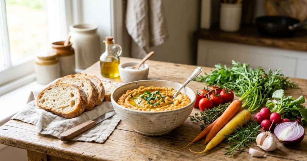 Je ne jette plus rien de ce légume de mars ma tartinade express en 4 ingrédients remplace le houmous
