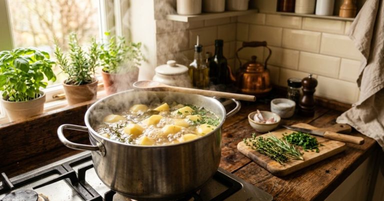 L'astuce du bouillon pour des pommes de terre ultra savoureuses