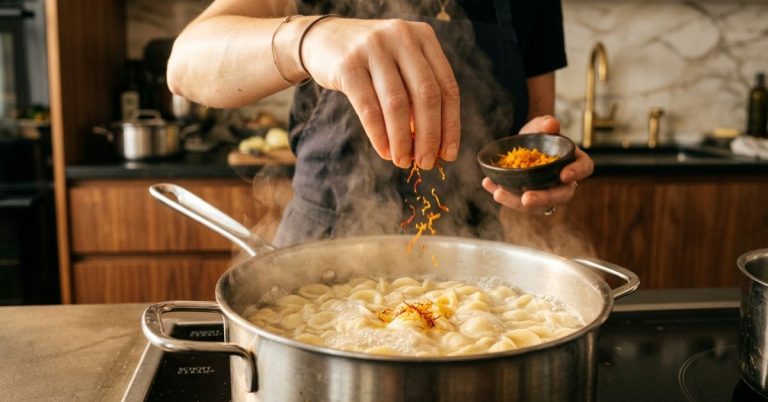 Pâtes fondantes l'ingrédient inattendu qu'un chef ajoute à leau