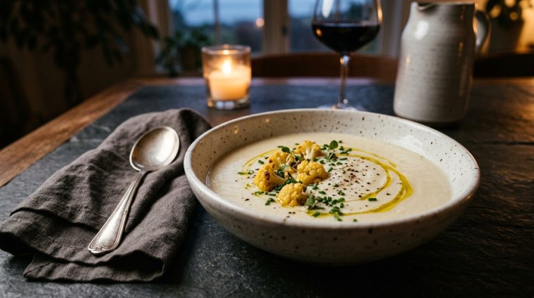 Velouté Dubarry au chou-fleur : le goût dantan pour le diner