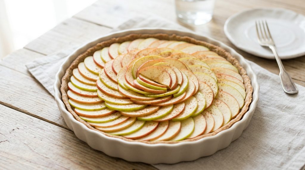 Tarte aux pommes légère : la recette à 2 ingrédients dune diététicienne