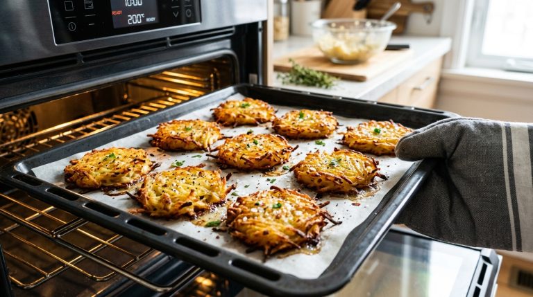 Mes galettes de pommes de terre au four sans une goutte dhuile