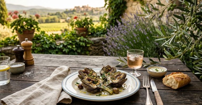 Artichaut poivrade le cœur de la Provence dans votre assiette